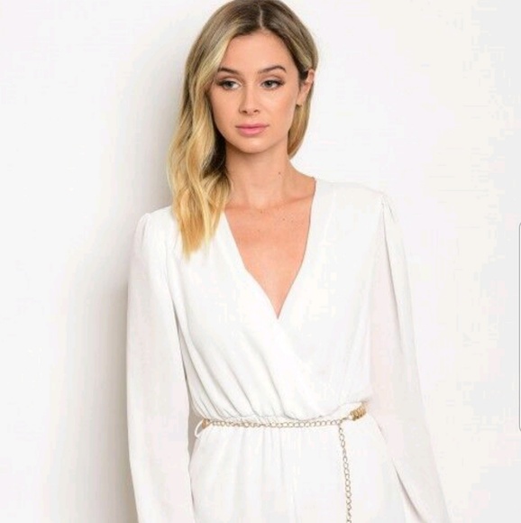 Ivory Romper - Picture 2 of 3